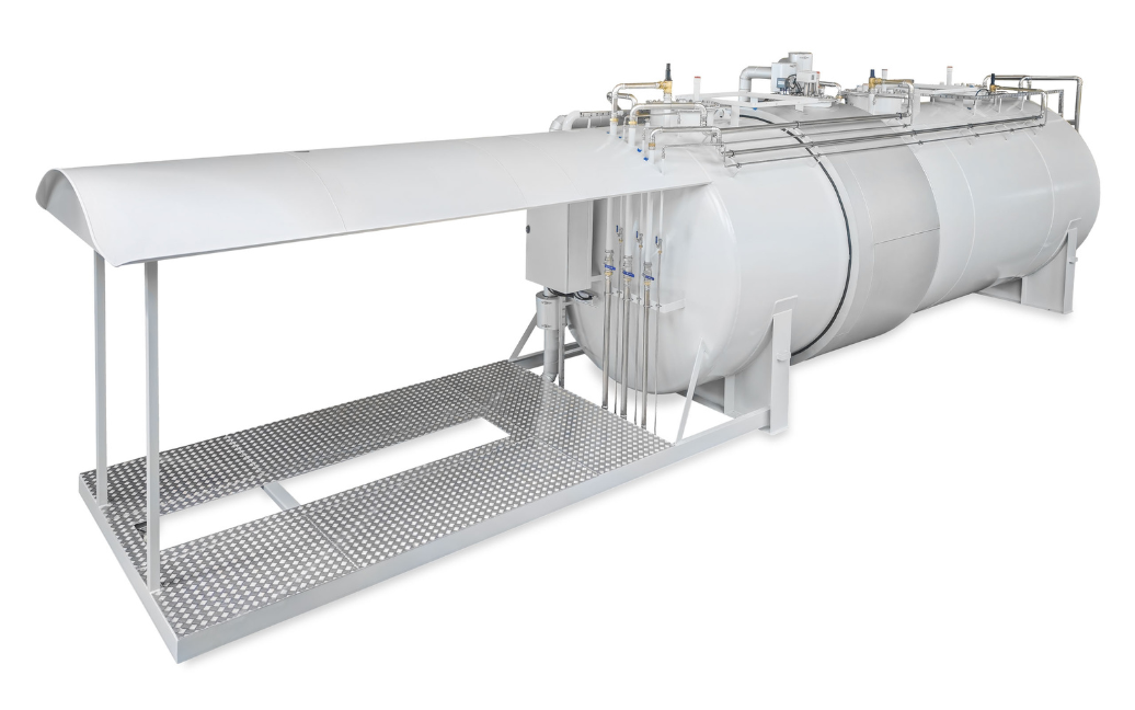 Mobile og fleksible containertanker